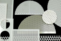 高溫殺菌鍋隔板，打孔塑料板，耐高溫打孔PP板